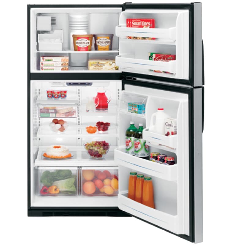 21.9 Cu. Ft. Cleansteel Top-Freezer Refrigerator