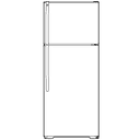 15.7 Cu. Ft. Top-Freezer Refrigerator view 3