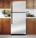 17.9 Cu. Ft. Stainless Top-Freezer Refrigerator view 3