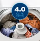 4.0 cu. ft. Capacity Washer with Stainless Steel Basket and Water Level Control view 7