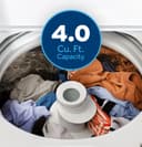 Ge® 4.0 Cu. Ft. Capacity Washer With Stainless Steel Basket And Water Level Control view 22