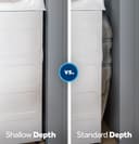 Ge® 6.2 Cu. Ft. Capacity electric Dryer With Up To 120 Ft. Venting And Shallow Depth view 11