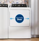 Ge® 6.2 Cu. Ft. Capacity electric Dryer With Up To 120 Ft. Venting And Shallow Depth view 12