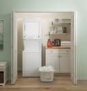 Unitized Spacemaker 2.3 cu. ft. Capacity Washer with Stainless Steel Basket and 4.4 cu. ft. Capacity Electric Dryer view 9