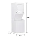 Unitized Spacemaker 2.3 cu. ft. Capacity Washer with Stainless Steel Basket and 4.4 cu. ft. Capacity Electric Dryer view 19
