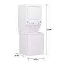 Unitized Spacemaker 3.8 cu. ft. Capacity Washer with Stainless Steel Basket and 5.9 cu. ft. Capacity Electric Dryer view 18