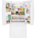 Ge® Energy Star® 18.6 Cu. Ft. Counter-depth French-door Refrigerator view 2
