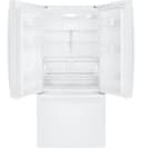 Ge® Energy Star® 18.6 Cu. Ft. Counter-depth French-door Refrigerator view 3