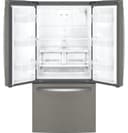 Ge® Energy Star® 18.6 Cu. Ft. Counter-depth French-door Refrigerator view 3