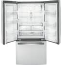 Ge® Energy Star® 18.6 Cu. Ft. Counter-depth French-door Refrigerator view 2