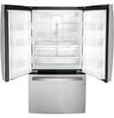 Ge® Energy Star® 21.9 Cu. Ft. Fingerprint Resistant Counter-depth French-door Refrigerator view 3