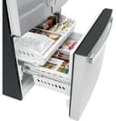 Ge® Energy Star® 21.9 Cu. Ft. Fingerprint Resistant Counter-depth French-door Refrigerator view 4