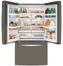 Ge® Energy Star® 23.1 Cu. Ft. Counter-depth French-door Refrigerator view 2