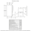 23.1 Cu. Ft. Counter-Depth Fingerprint Resistant French-Door Refrigerator view 14