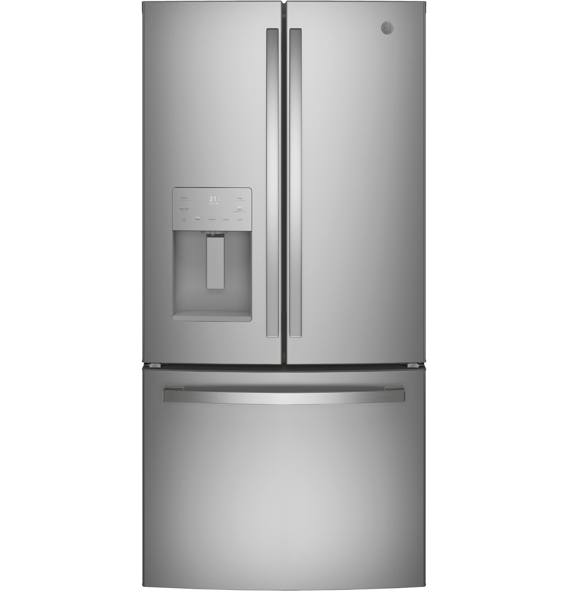 GE Appliances 17.5 Cu. Ft. Counter-Depth French-Door Refrigerator