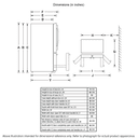 22.1 Cu. Ft. Counter-Depth French-Door Refrigerator view 12