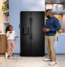 23.6 Cu. Ft. Counter-Depth Side-By-Side Refrigerator with Extra Tall Dispenser and In-Door Icemaker view 26