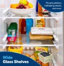 23.6 Cu. Ft. Counter-Depth Side-By-Side Refrigerator with Extra Tall Dispenser and In-Door Icemaker view 14