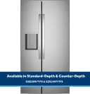23.6 Cu. Ft. Counter-Depth Side-By-Side Refrigerator with Extra Tall Dispenser and In-Door Icemaker view 36