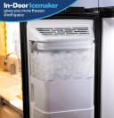 23.6 Cu. Ft. Counter-Depth Side-By-Side Refrigerator with Extra Tall Dispenser and In-Door Icemaker view 8