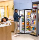 23.6 Cu. Ft. Counter-Depth Side-By-Side Refrigerator with Extra Tall Dispenser and In-Door Icemaker view 25