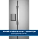 23.6 Cu. Ft. Counter-Depth Side-By-Side Refrigerator with Extra Tall Dispenser and In-Door Icemaker view 36
