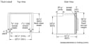 500 Series Single Wall Oven 30'' Left SideOpening Door view 12