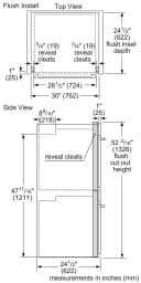 500 Series Double Wall Oven 30'' view 6