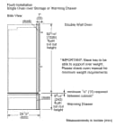 500 Series Double Wall Oven 30'' view 7