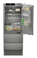 Fully Integrated Bottom Freezer Refrigerator, Right Hinged view 1