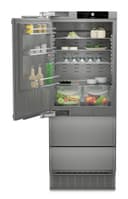 Fully Integrated Bottom Freezer Refrigerator, Left Hinged view 1