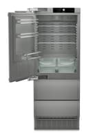 Fully Integrated Bottom Freezer Refrigerator, Left Hinged view 2