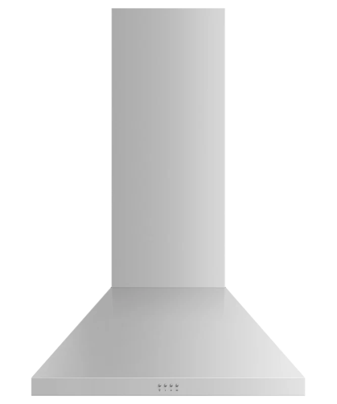 Wall Range Hood, 30", Pyramid Chimney