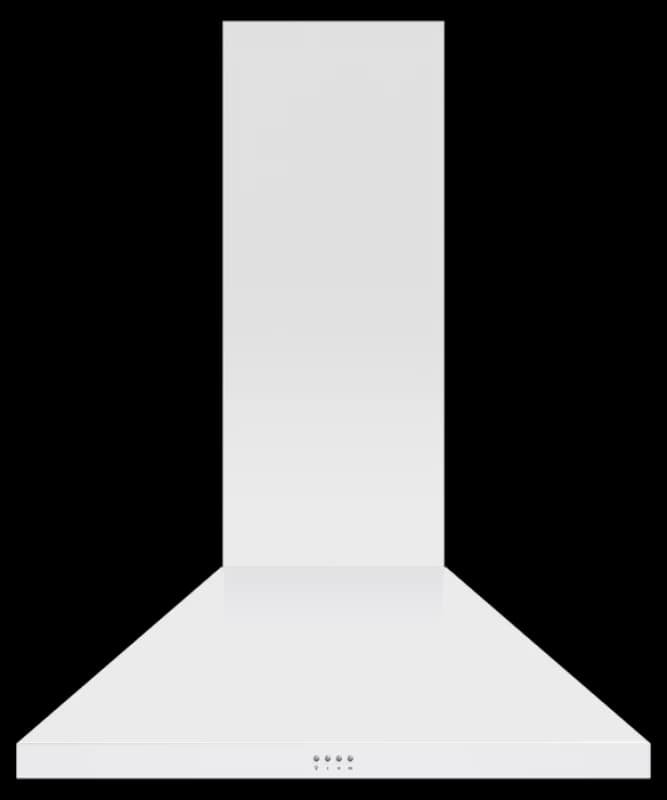 Wall Range Hood, 36", Pyramid Chimney