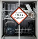 One Button Dishwasher With Plastic Interior view 7