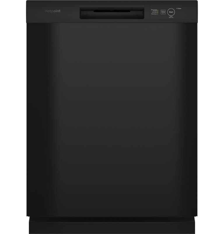 Two Button Dishwasher with Plastic Interior