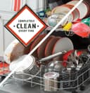 Two Button Dishwasher with Plastic Interior view 7