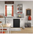 Two Button Dishwasher with Plastic Interior view 4