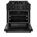 30 in. 4.2 cu. ft. Select Dual Fuel Range with 4 Burner Gas Cooktop and Electric Convection Oven view 6