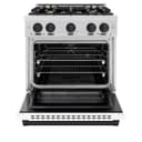Autograph Edition 30 in. 4.2 cu. ft. Select Dual Fuel Range with 4 Burner Gas Cooktop and Electric Convection Oven view 3