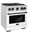 Autograph Edition 30 in. 4.2 cu. ft. Select Dual Fuel Range with 4 Burner Gas Cooktop and Electric Convection Oven view 5