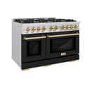 Autograph Edition 48 in. 6.7 cu. ft. Select Double Oven Dual Fuel Range with 8 Burner Gas Cooktop view 1