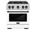 Autograph Edition 30 in. 4.2 cu. ft. Select Dual Fuel Range with 4 Burner Gas Cooktop and Electric Convection Oven view 3