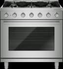 500 Series Dual Fuel Freestanding Range 36'' view 1