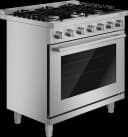 500 Series Dual Fuel Freestanding Range 36'' view 3