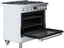 800 Series Dual Fuel Freestanding Range 36'' view 3