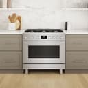 800 Series Dual Fuel Freestanding Range 36'' view 9