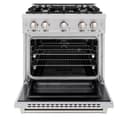 30 in. 4.2 cu. ft. Select Gas Range with 4 Burner Cooktop and Convection Gas Oven view 6