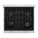 30 in. 4.2 cu. ft. Select Gas Range with 4 Burner Cooktop and Convection Gas Oven view 7