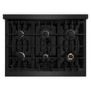 36 in. 5.2 cu. ft. Select Gas Range with 6 Burner Cooktop and Convection Gas Oven view 7